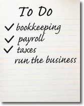 The Bookkeepers bookkeeping, payroll and taxes, todo list